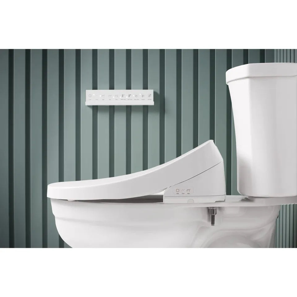 Open Box KOHLER ELONGATED BIDET C3-325 Toilet Seat with Remote Control - White