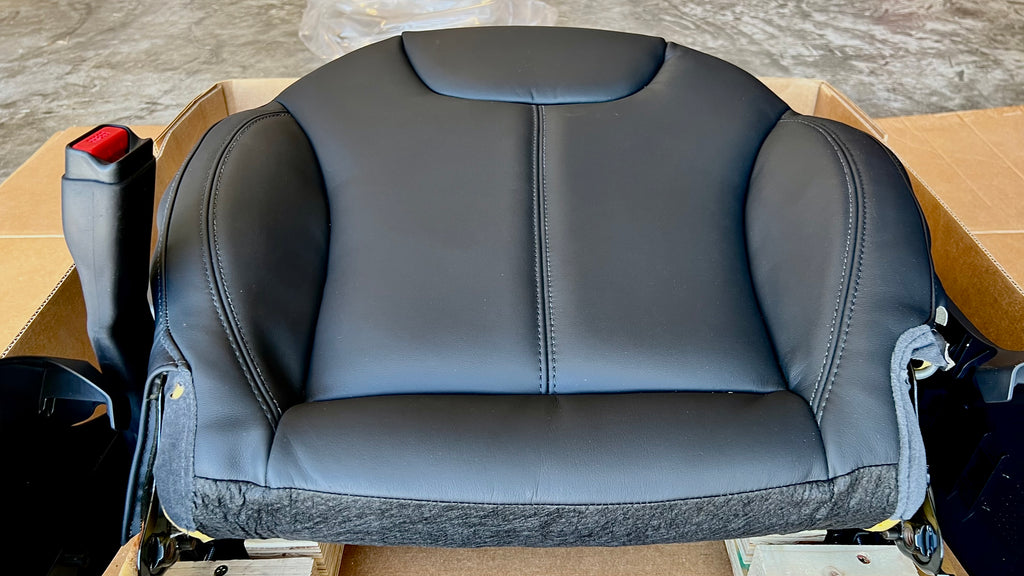 Tesla Model S Canada - OEM 1st Row Left Hand Seat - Premium Black - 1466828-01-B