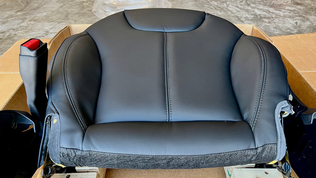 Tesla Model S Canada - OEM 1st Row Left Hand Seat - Premium Black - 1466828-01-B