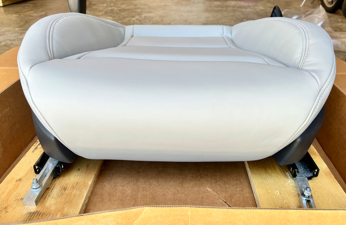 Tesla Model S Canada | Europe - OEM 1st Row Left Hand Seat Cushion - Gray 1056287-04-B