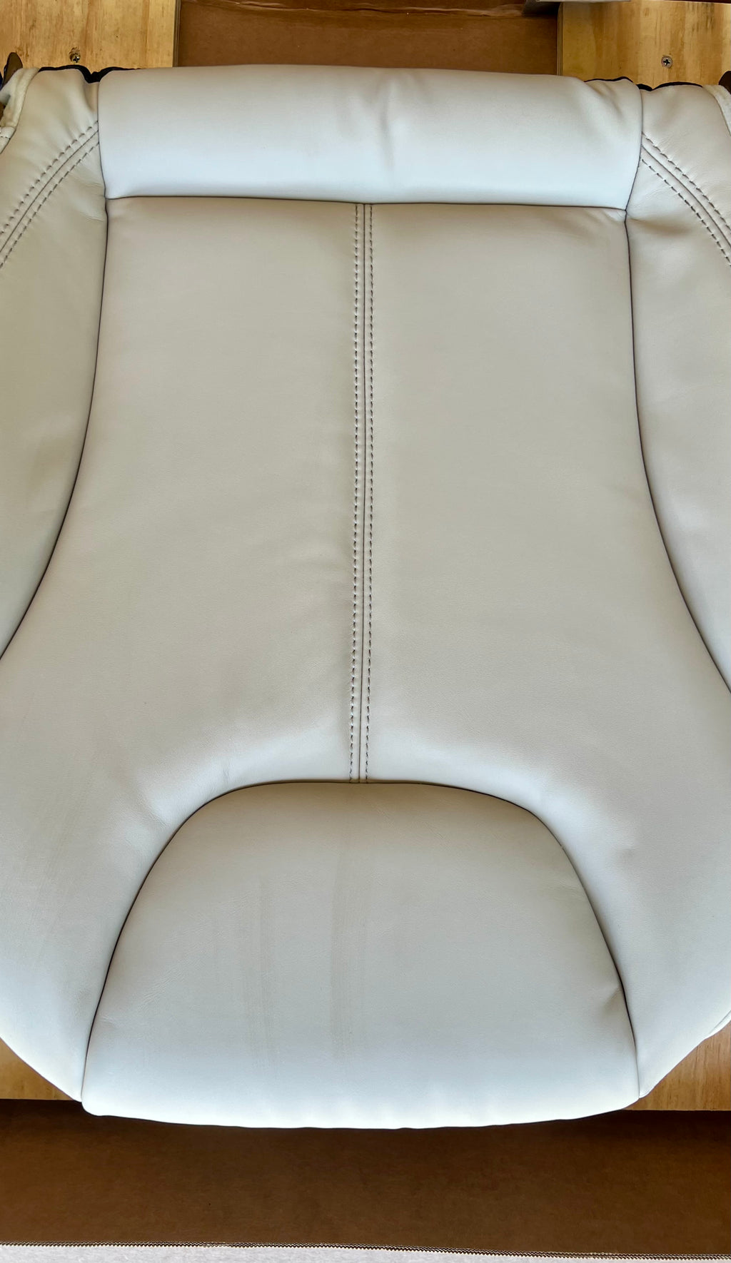 Tesla Model S OEM - Canada|Europe|APAC - 1 Row Left Hand Drive - Seat Cushion - Premium Tan - 1042911-03-B