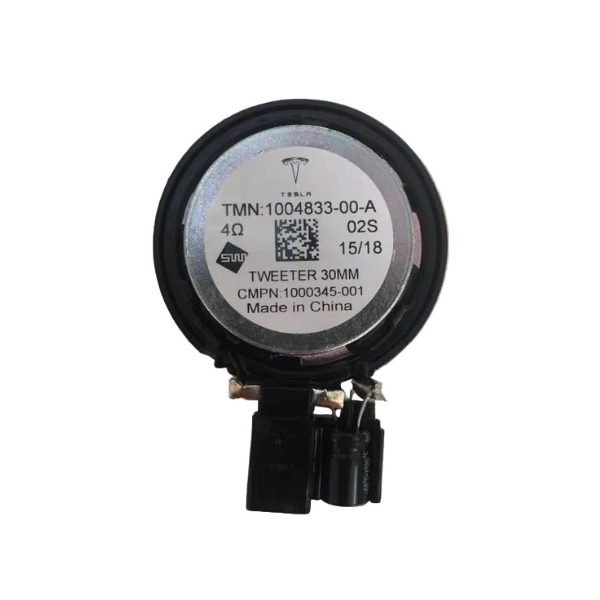 Tesla Model S & X - OEM 30MM Premium Audio Infotainment Speaker Tweeters - 1004833-00-A