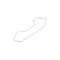 Tesla Model S 2012-2021 - OEM Outer Door Grip - Right Hand - 1007730-00-B