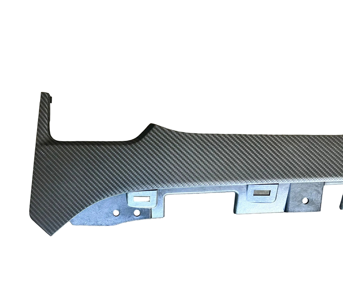 Tesla Model S & X - Genuine & OEM Dashboard Instrument Panel Finisher Set - Carbon Fiber - 1042771-11-C