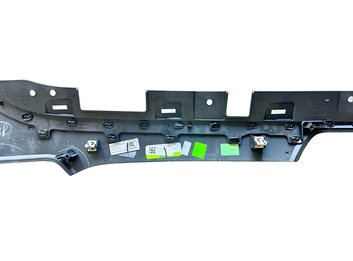 Tesla Model S & X - Genuine & OEM Dashboard Instrument Panel Finisher Set - Carbon Fiber - 1042771-11-C