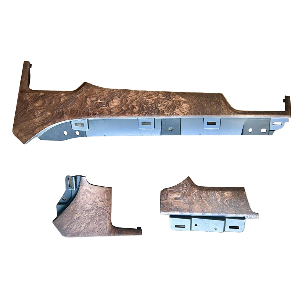 Tesla Model S & X - OEM Dashboard Instrument Panel Finisher Set - Fig Ash Mata - 1004518-09-I