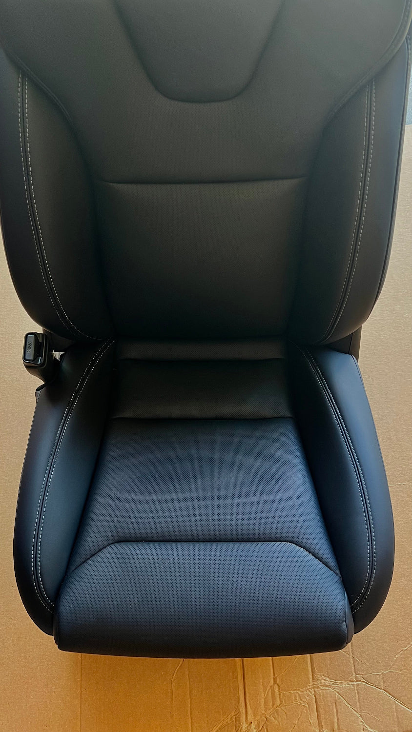 Tesla Model X North America - OEM 1 Row Left Hand Seat Assembly - Pure Vented Black - 9876527-05-A