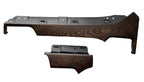 Tesla Model S & X - OEM Dashboard Instrument Panel Finisher Set - Left Hand Drive - Fig Ash Mata - 1004518-09-I